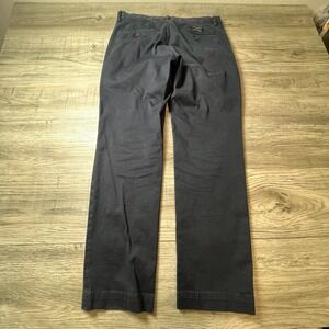 Banana Republic Aiden Slim Fit Mens 32x30 Navy Blue Chino Pants Stretch Cotton